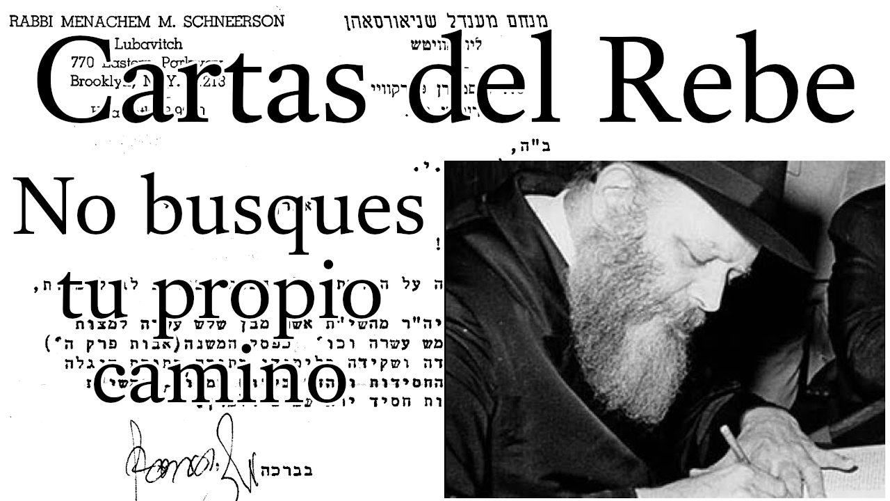 Portada de Cartas del Rebe
