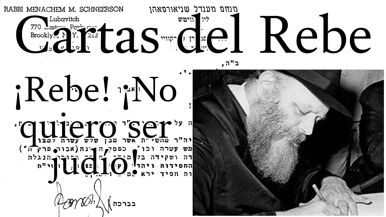 Portada de Cartas del Rebe