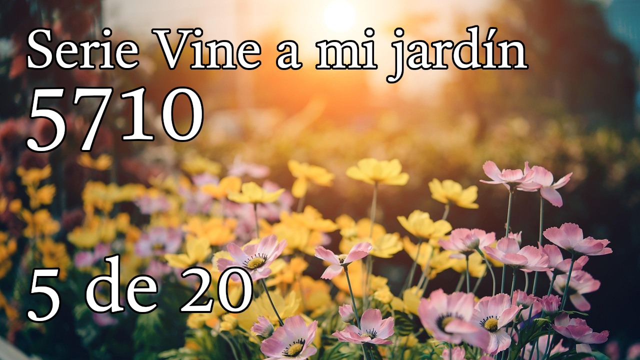Serie Vine a mi jardín 5710 - 5 de 20