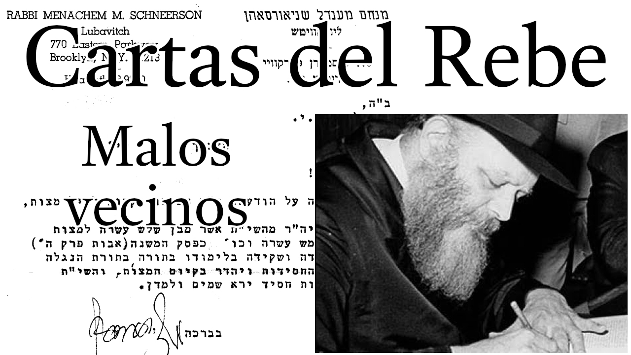 Portada de Cartas del Rebe