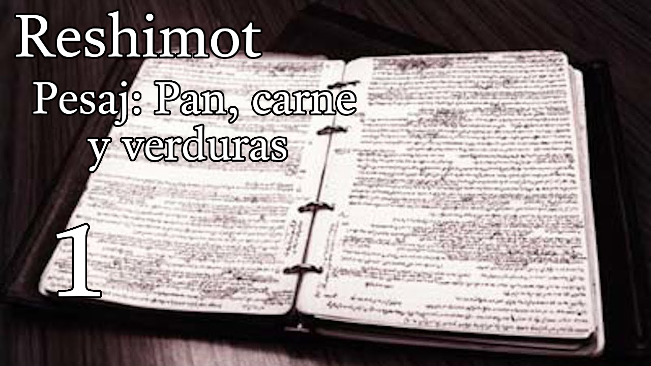 Reshimot - Pesaj: Pan, carne y verduras - 1