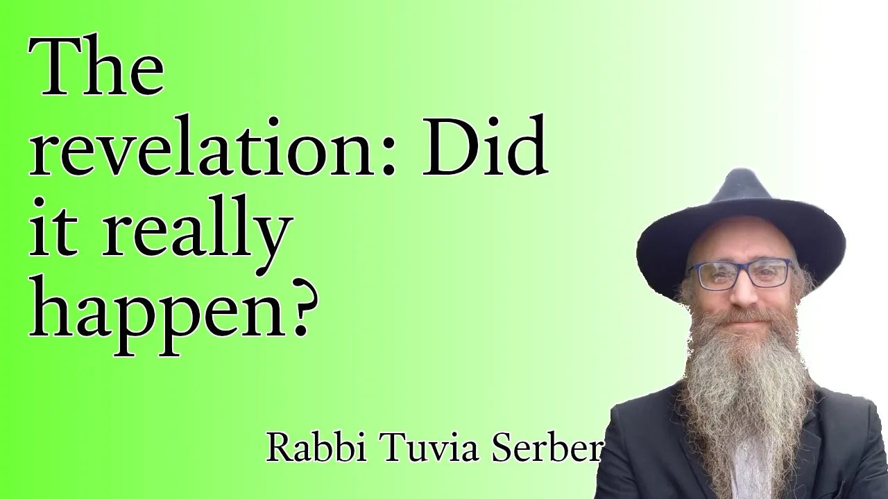 The revelation: Did it really happen?