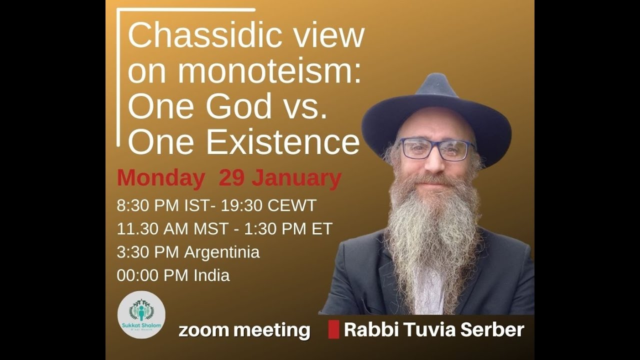 Chassidic view on monoteism: One God vs. One Existance