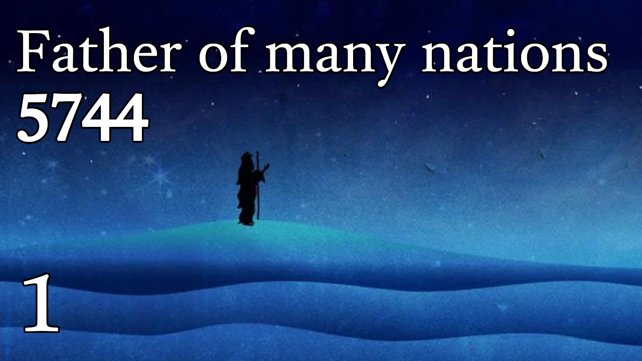 Father of many nations 5744 - 1