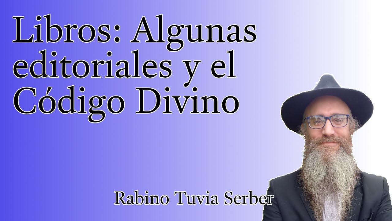Torá para Bnei Noaj #112 - Libros: Algunas editoriales y el Código Divino episode artwork