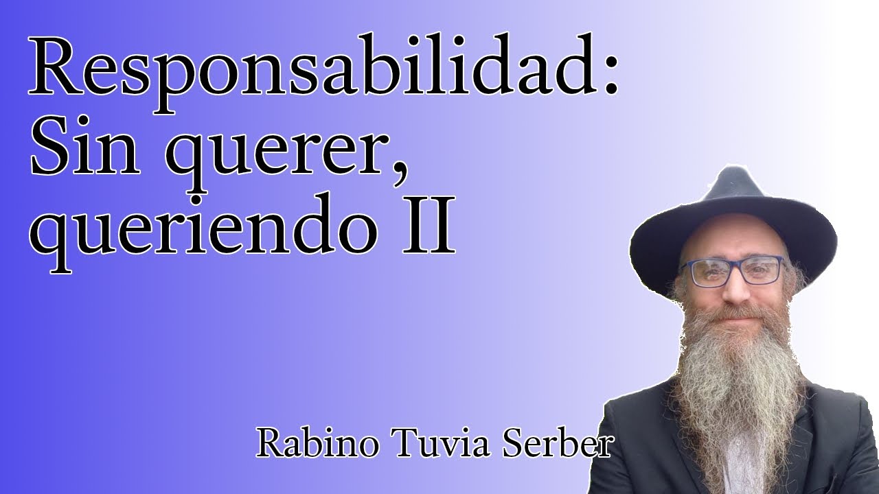 Torá para Bnei Noaj #149 - Responsabilidad: Sin querer, queriendo II episode artwork