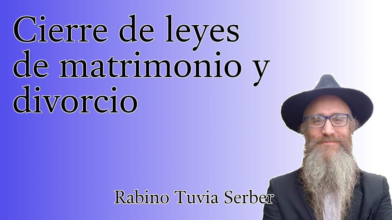 Torá para Bnei Noaj #185 - Cierre de leyes de matrimonio y divorcio episode artwork