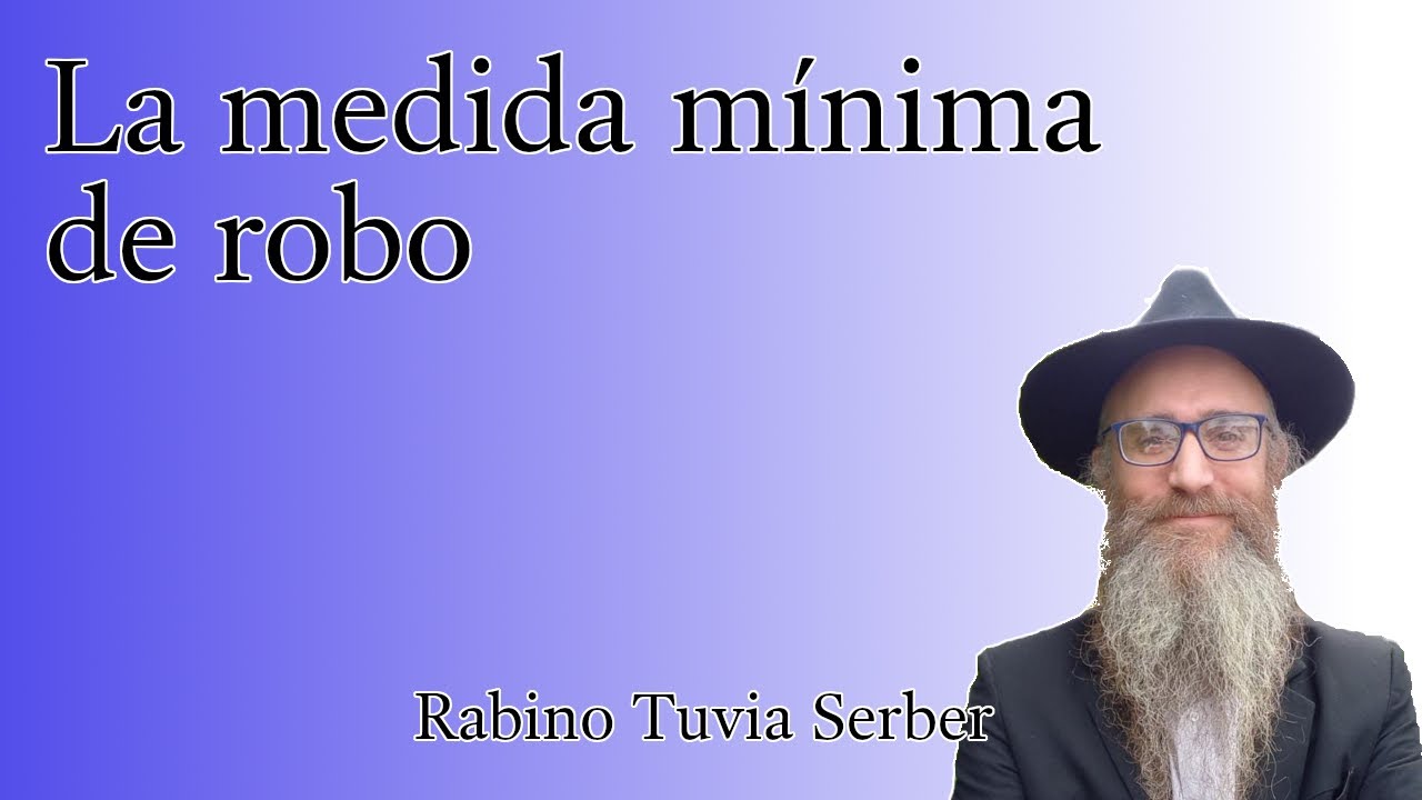 Torá para Bnei Noaj #265 - La medida mínima de robo episode artwork