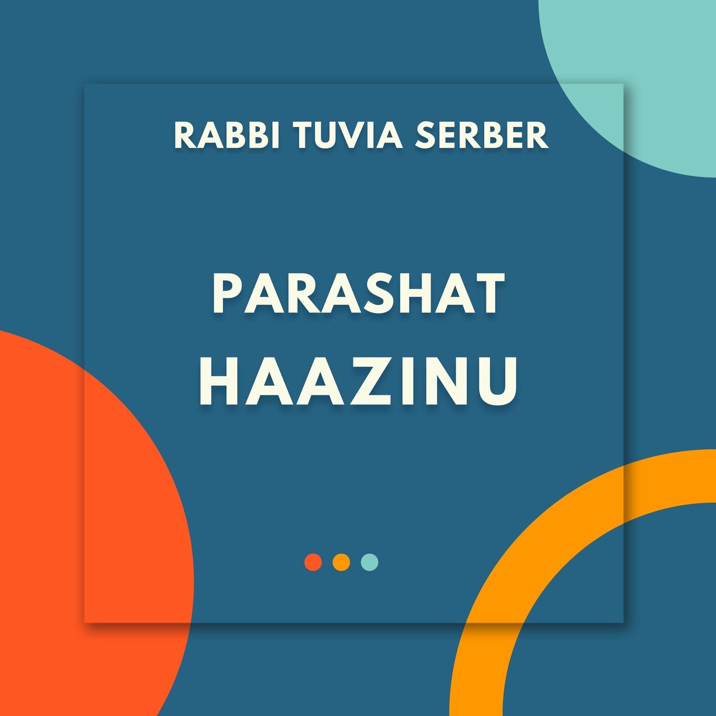 Parashat Haazinu EN cover art
