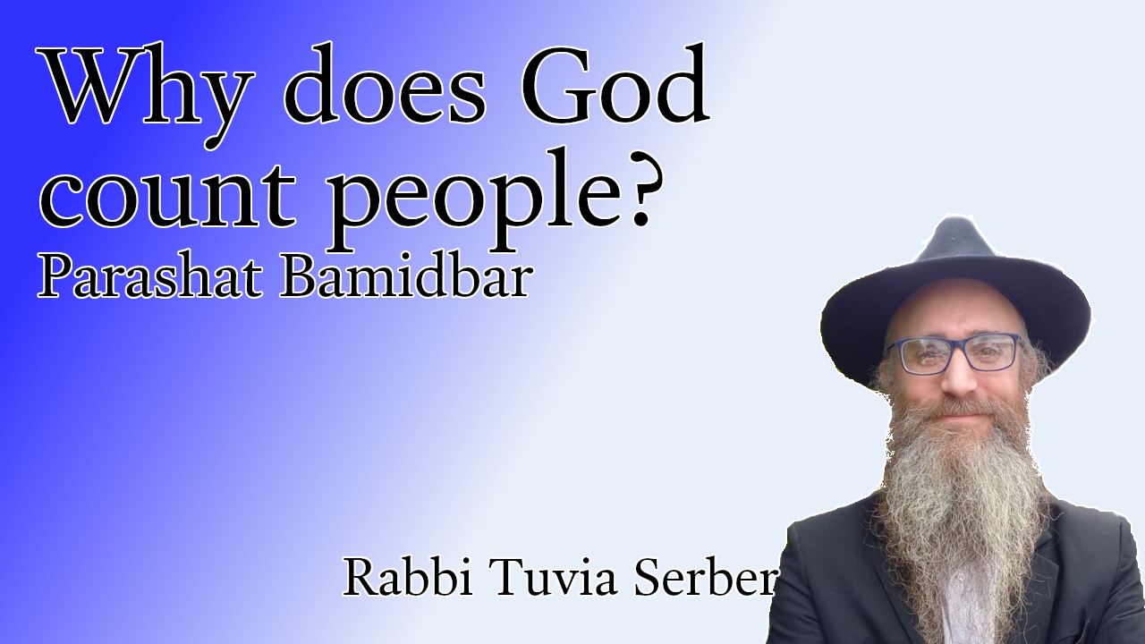 Parashat Bamidbar - Why does God count people?