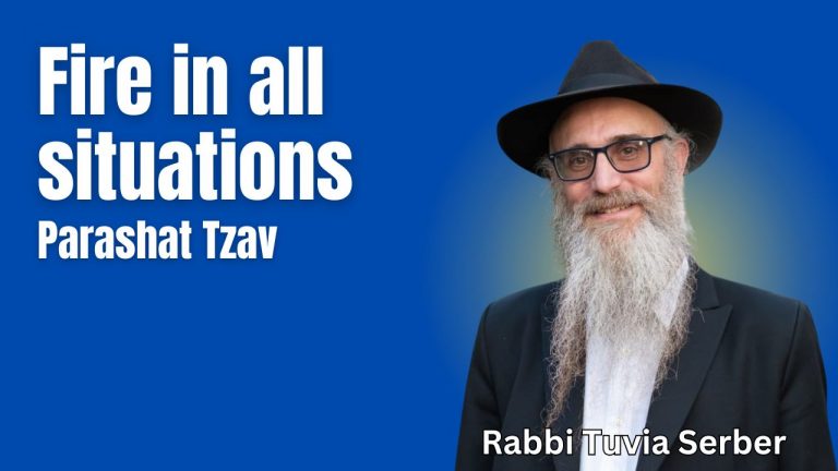 Parashat Tzav - Fire in all situations