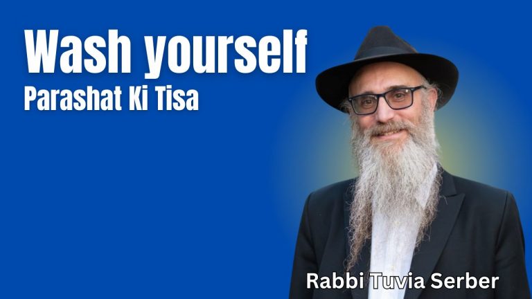 Parashat Ki Tisa - Wash yourself
