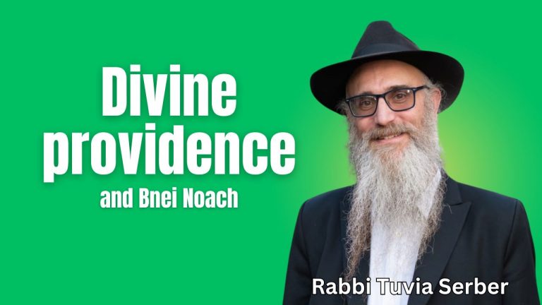 Bnei Noach and Divine providence