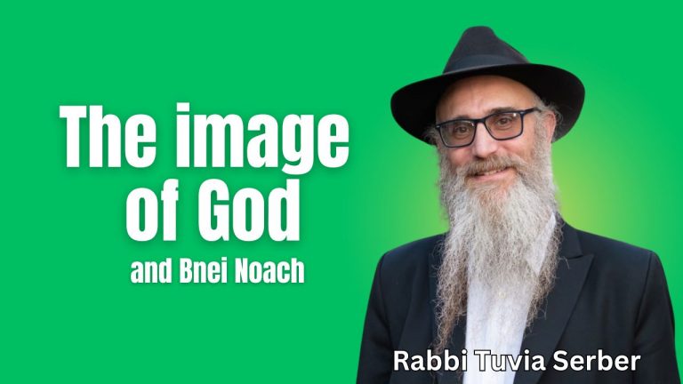 The image of God and Bnei Noach