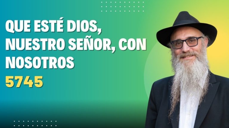 Que esté Dios, nuestro Señor, con nosotros 5745